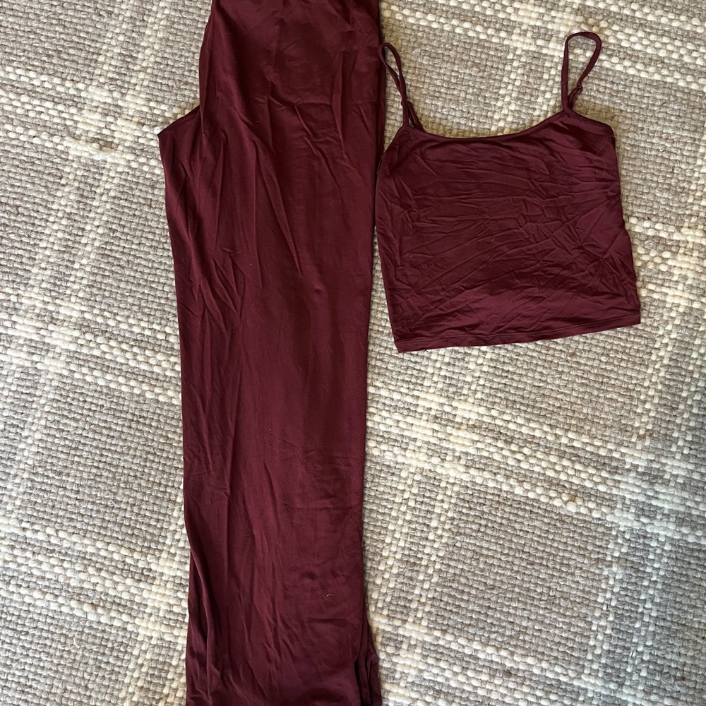 Skims jersey sleep set size small